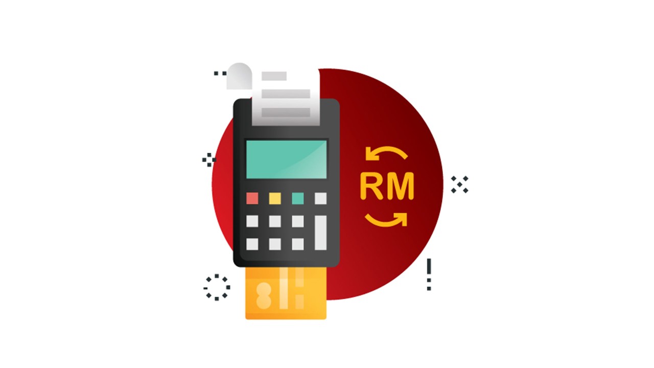 Transaction machine illustration