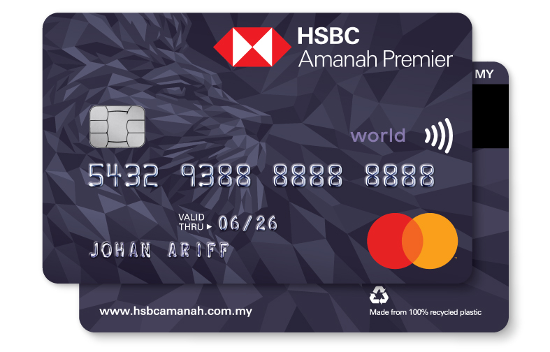 Premier World Mastercard Credit Card-i face