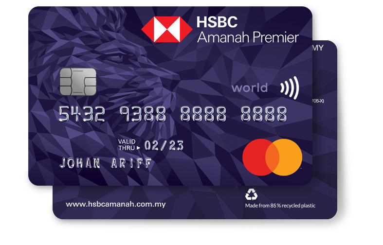 Premier World Mastercard Credit Card-i face