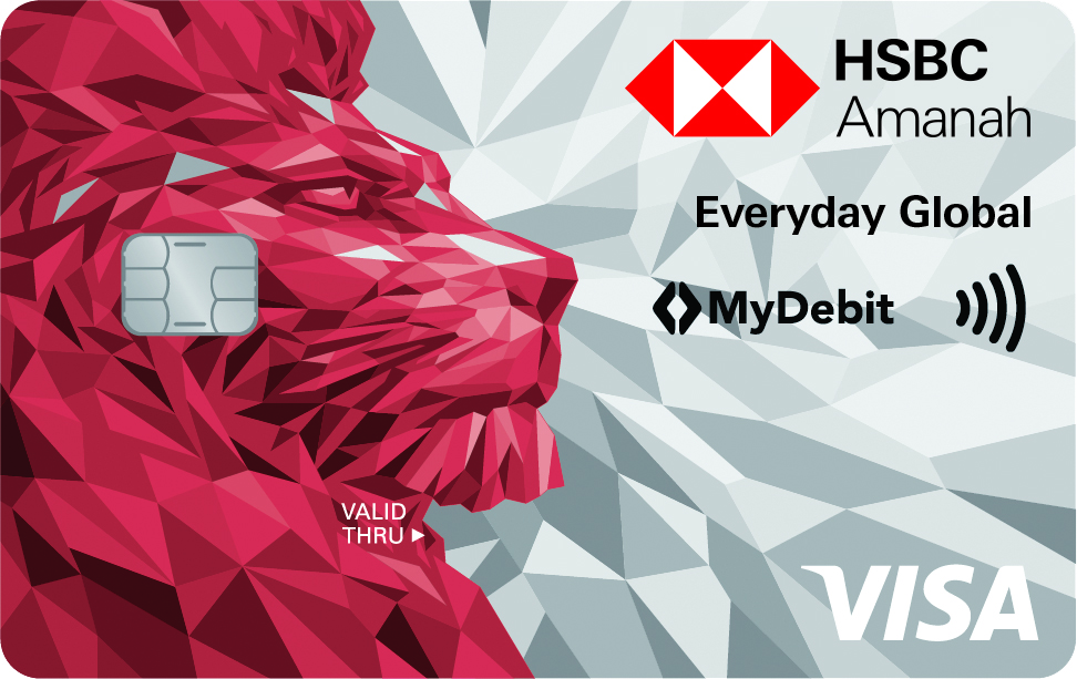 Mass Everyday Global Visa Debit Card face